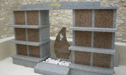 Arche 12 cases, Jardin du souvenir